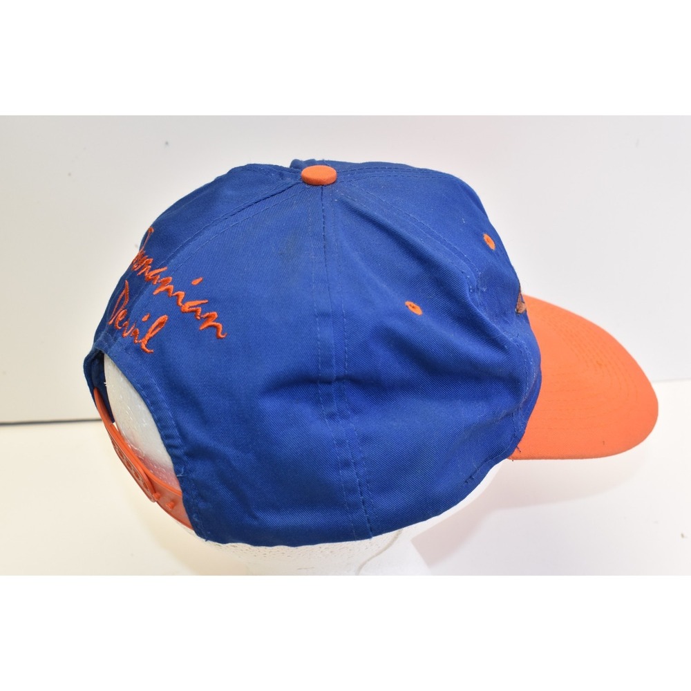Vintage Looney Toons Tasmanian Devil Snapback Trucker Hat Unisex One Size 1993 - Picture 4 of 5
